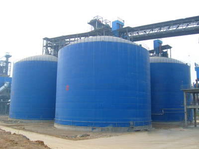 平南水泥钢板库改造